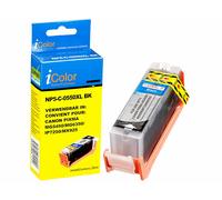 iColor 2 cartouches compatibles Canon PGI-550BK XL - Noir
