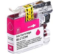 iColor Cartouche compatible Brother LC-123M - Magenta