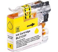 iColor Cartouche compatible Brother LC-123Y - Jaune