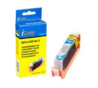 iColor Cartouche compatible Canon CLI-551C XL - Cyan