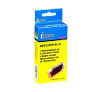 iColor Cartouche compatible Canon CLI-551M XL - Magenta