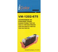 iColor Cartouche compatible Canon CLI-581BK - Noir