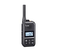 Icom IC-U20SR Talkie-walkie PMR446 robuste et fiable avec norme IP54 et MIL-STD810, idéal pour l'extérieur et les lieux de travail exigeants.