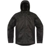 Icon 1000 Synthhawk, veste en textile S Noir Noir