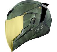 Icon Airflite Battlescar 2, casque intégral L Vert Vert