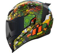 Icon Airflite GP23, casque intégral L Vert/Jaune/Orange Vert/Jaune/Orange