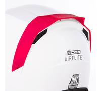 Icon Airflite, spoiler dayglow Rouge Néon Rouge Néon