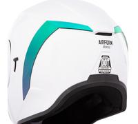 Icon Airform Aileron arrière Miroir, Vert iridium, Taille unique