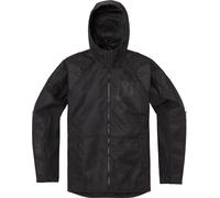 Icon Airform Blouson textile de moto, noir, Taille S
