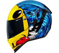 Icon Airform Brozak MIPS, casque intégral XS Bleu/Jaune/Noir/Rouge Bleu/Jaune/Noir/Rouge