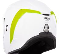 Icon Airform Dayglow Neon Aileron arrière, Jaune néon, Taille unique