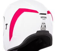Icon Airform Dayglow Neon Aileron arrière, Rouge néon, Taille unique