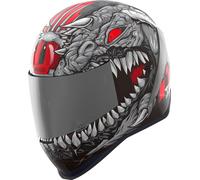 Icon Airform Kryola Kreep MIPS Casque, Gris/Rouge, Taille XXL (63/64)