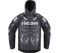 Icon Airform Manik'R Blouson textile de moto, Gris/Noir, Taille S