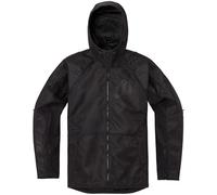 Icon Airform, veste en textile 4XL Noir Noir