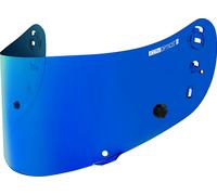 Icon Airframe Pro/Airform Tracshield DOT, bouclier Bleu Teinté Bleu Teinté
