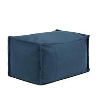 Icon Bud Tabouret, Pouf Repose Pieds avec Remplissage, Tabouret Pouf, Meuble Salon, Decoration Chambre, Salon de Jardin Exterieur, Bleu Jeans