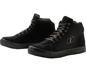 Icon Carga Chaussures de moto, noir, Taille 45