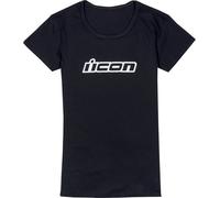 Icon Clasicon 2023 T-shirt femme, Noir/Blanc, Taille M