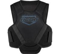Icon Field Armor Softcore, gilet de protection niveau 1 XL/XXL Noir Noir