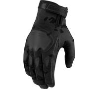 Icon Hooligan CE Camo, gants L Gris Foncé/Noir Gris Foncé/Noir