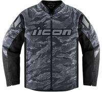 Icon Hooligan Tiger s Blood, veste en textile L Gris Foncé/Gris/Noir Gris Foncé/Gris/Noir