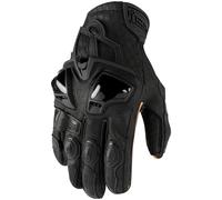 Icon Hypersport, gants courts 3XL Noir/Noir Noir/Noir