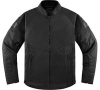 Icon Mesh AF 2023 Blouson textile de moto, noir, Taille S