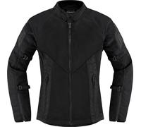 Icon Mesh AF, veste textile femme 3XL Noir Noir