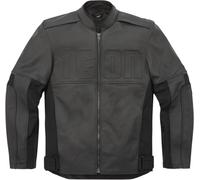 Icon Motorhead3 Blouson Moto Cuir / Textile, noir, taille M pour homme