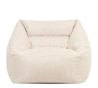 Icon Natalia Fauteuil Pouf, Gros Pouf avec Remplissage, Beige