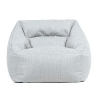 Icon Natalia Fauteuil Pouf, Gros Pouf avec Remplissage, Gris