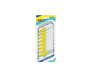 ICON OPTIM Lot de 8 brossettes interdentaires fines Jaune