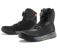 Icon Overlord Vented, chaussures 10.5 US Noir/Gris Noir/Gris