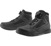 Icon Patrol 3 WP bottes de moto imperméables, noir, Taille 44,5