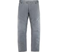 Icon PDX 3 pantalon textile de moto imperméable, gris, Taille S