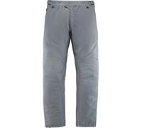 Icon PDX 3 pantalon textile de moto imperméable, gris, Taille XXL