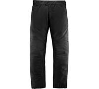 Icon PDX 3 pantalon textile de moto imperméable, noir, Taille XXL