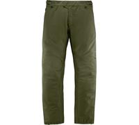 Icon PDX 3 pantalon textile de moto imperméable, vert, taille M pour homme