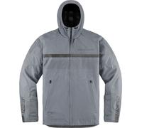 Icon PDX3, veste textile imperméable S Gris Gris
