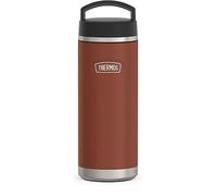 ICON Series by THERMOS Bouteille d'eau en acier inoxydable avec couvercle vis, 946 ml, selle