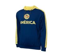 Icon Sports Federacion Mexicana de Futbol Asociacion Club America Pull à Capuche pour Homme Bleu Marine Taille L