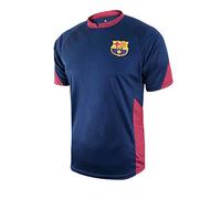 Icon Sports Officially Licensed FC Barcelona Game Day Shirt-Unisex Adult Chemise, Bleu Marine, L Homme