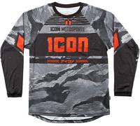 Icon Tiger’s Blood, maillot L Gris/Noir/Orange Gris/Noir/Orange