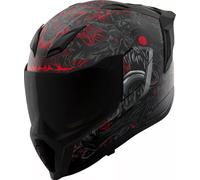 Icon Ultraflite Misanthrope, casque intégral XS Noir/Gris/Rouge Noir/Gris/Rouge