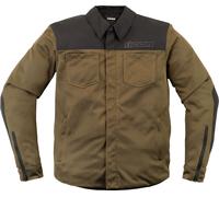 Icon Upstate Mesh, veste en textile S Marron/Noir Marron/Noir