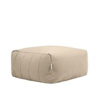 Icon Zen Tabouret, Matériau Tissé Extérieur, Pouf Geant XXL avec Remplissage, Canapé Pouf Modulable, Sofa, Jardin, Meuble de Jardin, Salon, Beige
