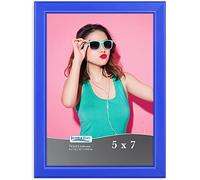 Icona Bay - Cadre photo Bleu 12x18 cm - Cadre photo en bois massif de style scandinave - Collection Pizzazz