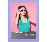 Icona Bay - Cadre photo Pourpre 13x18 cm - Cadre photo en bois massif de style scandinave - Collection Pizzazz