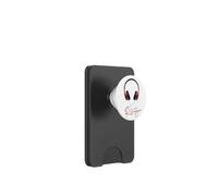 Icône Casque Rouge Musique Soul R & B Music PopSockets PopWallet pour MagSafe